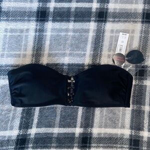 Black Swimsuit Bathing Suit Top
